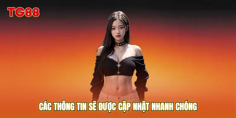 Các thông tin sẽ được cập nhật nhanh chóng