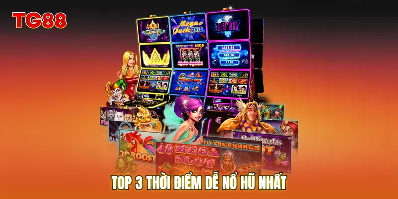 Top 3 thời điểm dễ nổ hũ nhất